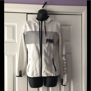 Pink Victoria Secret Zip Up Sweatshirt